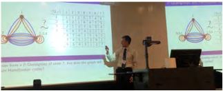 John Carr Presenting Research